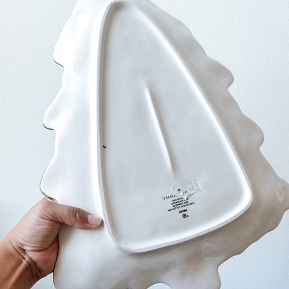 2023 Threshold Christmas Tree Ceramic Dish Tray - Picture 4 of 4